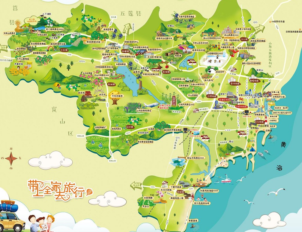 东风景区使用手绘地图给景区能带来什么好处？